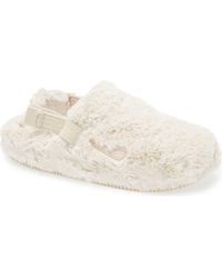 Nike - Calm Faux Fur Mule - Lyst