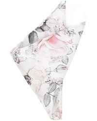Cufflinks Inc. - Painted Floral Silk Pocket Square - Lyst
