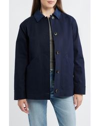 Bernardo - Cotton Stretch Twill Jacket - Lyst