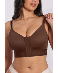 Shapellx - Bare Essentials Airslim Unlined Wireless Front-Closure Bra - Lyst