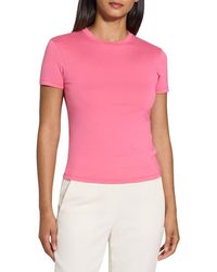 Theory - Tiny Apex Organic Pima Cotton T-Shirt - Lyst