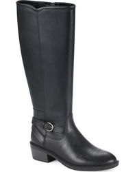 BareTraps - Natara Faux Leather Riding Boot - Lyst