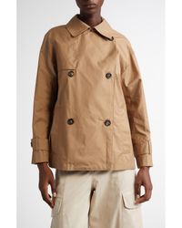 Max Mara - Zeno Water Repellent Short Trench Coat - Lyst