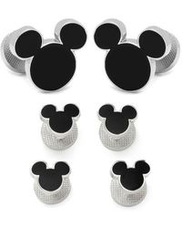 Cufflinks Inc. - X Disney Mickey Mouse Cuff Link & Stud Set - Lyst