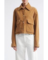 Maria McManus - Crop A-Line Organic Cotton Corduroy Jacket - Lyst