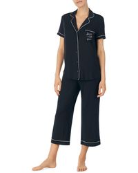 Kate Spade - Capri Short Sleeve Pajamas - Lyst