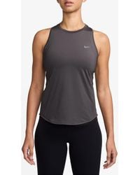Nike - Swift Dri-Fit Running Tank Top - Lyst