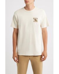 Brixton - Barquero Cotton Graphic T-Shirt - Lyst