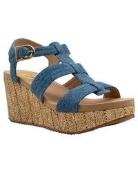 Volatile - Crimini Platform Wedge Sandal - Lyst