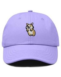 Alix - Leaping Corgi Embroidered Cap - Lyst