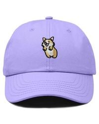 Alix - Leaping Corgi Embroidered Cap - Lyst