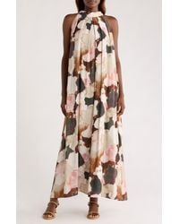 MELLODAY - Print Sleeveless Maxi Dress - Lyst
