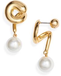 Jenny Bird - Daphne Imitation Pearl Drop Earrings - Lyst