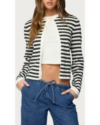 Edikted - Jenie Split Front Cardigan - Lyst