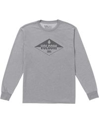 Volcom - Stone Sane Long Sleeve Graphic T-shirt - Lyst