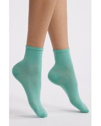 Hue - Sleek Crew Socks - Lyst