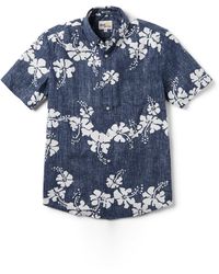 Reyn Spooner - 50th State Flower Tailored Fit Short Sleeve Button-down Shirt - Lyst
