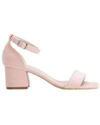 Forever & Always Shoes - Iva Low Block Heel Sandals - Lyst