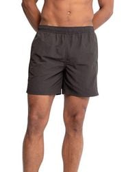 AUTO-REPLY™ - Sebastian Solid 5.5-Inch Nylon Swim Trunks - Lyst