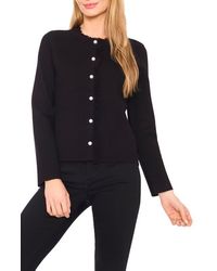Cece - Fringe Trim Cardigan - Lyst