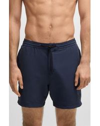 BOSS - Solid Stretch Swim Trunks - Lyst