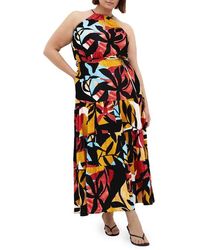 City Chic - Island Getaway Tiered Maxi Dress - Lyst
