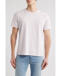 FRAME - Logo Cotton T-Shirt - Lyst