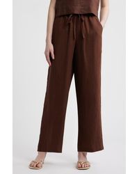 Rails - Emmie Linen Drawstring Pants - Lyst