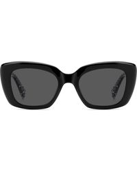 Kate Spade - Jenell 51Mm Polarized Rectangular Sunglasses - Lyst