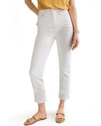 nordstrom madewell white jeans