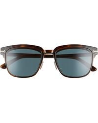 Tom Ford - 54mm Blue Light Blocking Glasses & Clip-on Sunglasses - Lyst