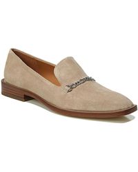 franco sarto dana suede chain loafer