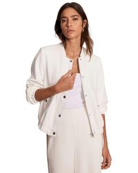Mint Velvet - Bomber Popper Jacket - Lyst