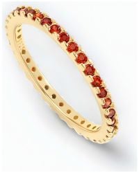 Mint & Lily - January Birthstone Eternity Stacking Ring - Lyst