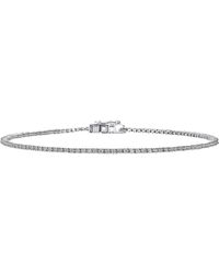 Lana Jewelry - Skinny Diamond Tennis Bracelet - Lyst