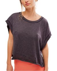 Free People - Fp Movement My Tee Time Open Back T-Shirt - Lyst