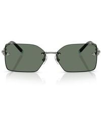 Tiffany & Co. - 59Mm Rectangular Sunglasses - Lyst