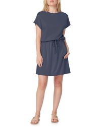 C&C California - Barbara Dolman Sleeve Pocket Jersey Dress - Lyst