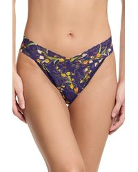 Hanky Panky - Print Original Rise Thong - Lyst