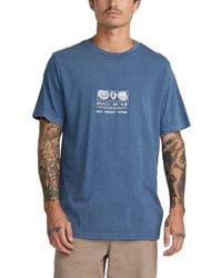 RVCA - Crustaceous Cotton Graphic T-Shirt - Lyst