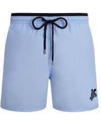 Vilebrequin - Solid Bicolor Length Swim Trunks - Lyst