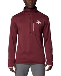 Columbia - Texas A&M Aggies Park View Grid Fleece Omni-Wick Half-Zip Jacket - Lyst