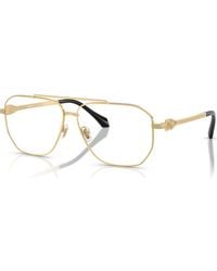 Versace - 59Mm Square Optical Glasses - Lyst