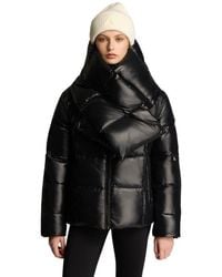 Alpenhaus - Winekka 2-In-1 Reversible Puffer With Oversized Removable Scarf - Lyst