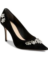 Cinq À Sept - Appliqué Pointed Toe Pump - Lyst