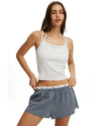 Cotton On - Double Layer Cami - Lyst