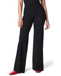 Spanx - Spanxsupersmooth Perfectfit Ponte Wide Leg Pants - Lyst