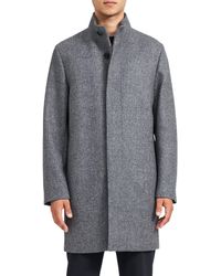 Theory - Belvin Recycled Wool Blend Coat - Lyst
