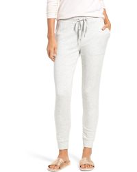Lou & Grey Signaturesoft Plush Upstate Sweatpants - Gray