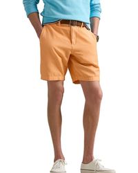 Polo Ralph Lauren - Classic Fit Flat Front Linen & Cotton Blend Chino Shorts - Lyst